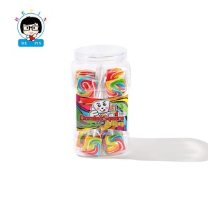ลูกอมลูกอมอมยิ้มรสหวานทรงสี่เหลี่ยมโดมิโนขนาดเล็กน่ารักสีรุ้ง - Product Image 6