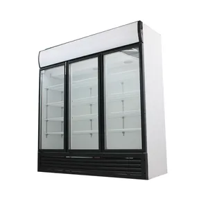 고품질 팬 냉각 1000L 버드 와이저 맥주 냉장고 슈퍼마켓 및 바 쿨러