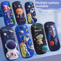 Étui à crayons créatif 3D pour les élèves du primaire et du collège, design de dessin animé en relief, trousse à crayons pour enfants