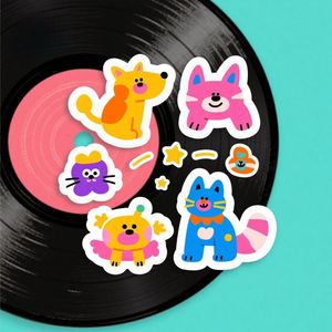 Custom <b>logo</b> <b>Stickers</b> UV-resistant and Waterproof Vinyl Cut <b>Stickers</b> Custom Packaging Labels Self-adhesive <b>Sticker</b> Printing - Product Image 2