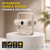 Nuevo Proyector Plegable con Gimbal 2026 JY210-A, Mini Proyector Inteligente Android con WiFi y Rotación de 180 Grados para Cine en Casa