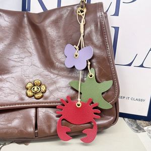 New Pu Leather Marine Animals Fruit Handbag Decorative <b>Charms</b> Keychain Wholesale Pendant for <b>Bags</b> Decoration - Product Image 1
