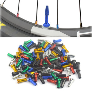 Tapas de radios azules de 14 mm para piezas de mejora de ruedas de bicicleta - Product Image 5