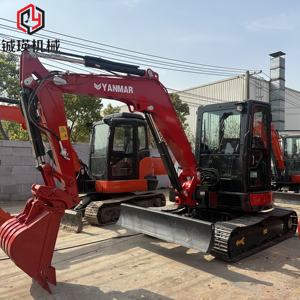 Stabile e affidabile usato giappone marca YANMAR 55 escavatore idraulico 5.5 Ton piccolo escavatore cingolato per il prezzo a buon mercato - Product Image 5