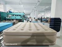 Matelas Gonflable d'Extérieur Pliable avec Pompe Intégrée, Vente en Gros OEM ODM, Matelas de Camping Gonflable Économique