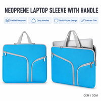Funda de Neopreno para Portátil con Logotipo Personalizado, Impermeable y Resistente a Golpes, para Portátiles de 13, 14 y 15.6 Pulgadas