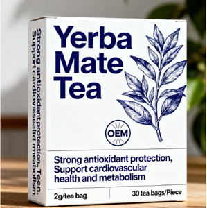 Thé de beauté végétalien sans caféine OEM/ODM pour une peau éclatante et une perte de poids, complément alimentaire à base de yerba mate pour adultes - Product Image 2