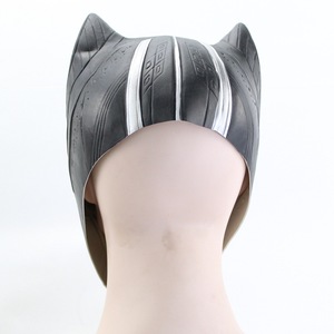 Topeng pesta lateks Black Panther <span class=keywords><strong>King</strong></span> Cosplay topeng Film - Product Image 6