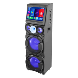 Máquina de Karaoke Económica 2026 con Dos Altavoces de 12 Pulgadas, Inalámbrica, Bluetooth, para Exteriores, con Luces LED Intermitentes - Product Image 3