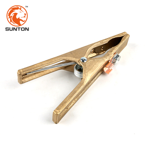 Latón 400A Tipo Cable de soldadura Abrazadera de tierra 400A <span class=keywords><strong>para</strong></span> máquina de soldadura - Product Image 1