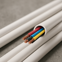 Tuyau de conduit électrique en PVC-Conduit de câbles UPVC résistant aux UV pour le câblage et la construction