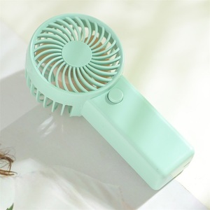 Ventilateur portable rechargeable en plastique personnalisé, mini ventilateur USB portatif pour le bureau, la maison, les voyages et l'extérieur - Product Image 1