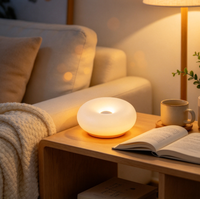 Veilleuse LED à détecteur de mouvement blanc chaud, magnétique, rechargeable par USB, activée par le corps
