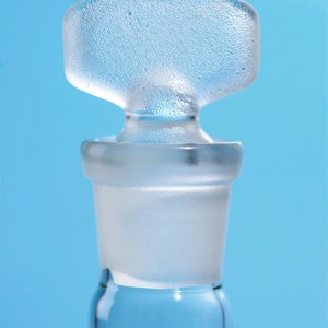 <span class=keywords><strong>Fiole</strong></span> volumétrique en verre borosilicaté 500 <span class=keywords><strong>ml</strong></span> Classe A avec bouchon en verre moulé, équipement <span class=keywords><strong>de</strong></span> laboratoire pour la chimie et la mesure scientifique - Product Image 6