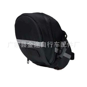Bolsa trasera para bicicleta, bolsa de sillín negra impermeable para bicicleta de montaña, accesorio de almacenamiento de equipo de ciclismo - Product Image 5