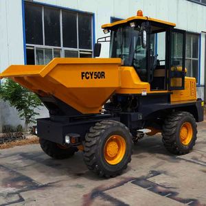 El <span class=keywords><strong>precio</strong></span> de China nuevo 5 Ton 4x4 pequeño sitio <span class=keywords><strong>Web</strong></span> Dumper con roting cubo - Product Image 3