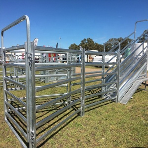 Recinto portatile dell'azienda agricola del bestiame recinto del <span class=keywords><strong>corra</strong></span> del pannello dei cantieri del bestiame - Product Image 3