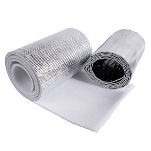 Rollo de <span class=keywords><strong>aislamiento</strong></span> de espuma de lámina de plata altamente reflectante, núcleo de espuma EPE, barrera radiante, materiales con <span class=keywords><strong>aislamiento</strong></span> térmico para techo - Product Image 6