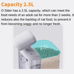 Nouveau 360 °   Caméra de surveillance pour animaux de compagnie, distributeur automatique de nourriture 360 °   Caméra de surveillance HHOLOVE, robot compagnon intelligent pour chats - Product Image 5