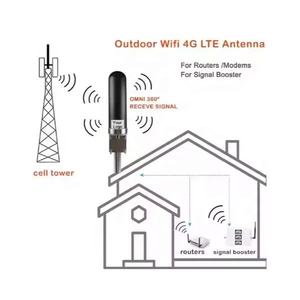 Antena de Estación Base para Amplificador de Señal de Celular y Router Wifi para Exteriores, 4G 698-2700MHz 5G 600-6000MHz, ABS, Conector N-Hembra, 12dBi, Alta Ganancia - Product Image 4