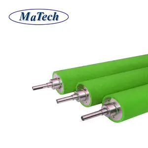 Turning Steel Pressure Printer Pipeline Polyurethane Rubber Roller