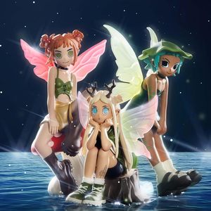 For MART Peach Riot Punk Fairy Series Paper Action Figures 1/144 Scale Collectible <strong>Toys</strong> for 7-12y Holiday Birthday Gifts - Product Image 3