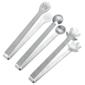 Mini Kreative Edelstahl-Küchenzange mit Verbundgriff, Nachhaltig, Spülmaschinen- und Mikrowellenfest, für Kuchen- und Snack-Handling - Product Image 5