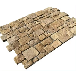KMGSTONE Revêtement de sol extérieur moderne, blocs de pierre calcaire, carreaux de travertin, feuilles de placage en ardoise, taille personnalisée, surface naturelle flammée - Product Image 1