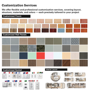 Casas Cápsula Portátiles con Baños y Aire Acondicionado, Microcasas Prefabricadas Ideales para Jardines Privados y Habitaciones de Resort - Product Image 4