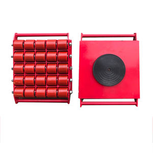 6,8,12ton peralatan bergerak mesin sepatu roda tangki troli muatan kargo troli bergerak berat 180 derajat troli tangki seluler - Product Image 6