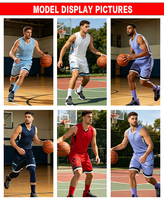 Uniformes de basket-ball en tissu avec logo personnalisé, haute qualité, 100% polyester, ensemble de maillots de basket-ball, vêtements respirants, séchage rapide