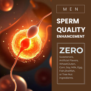 Cápsulas de ácido fólico de folato de Venta caliente para la regulación del equilibrio hormonal masculino Mejora de la calidad del esperma Suplementos de fertilidad masculina - Product Image 5