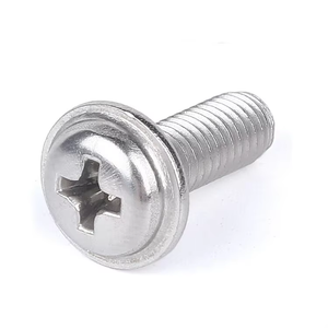 Tornillos de cabeza redonda con brida y ranura Phillips de acero inoxidable 304 DIN967 M2 M2.5 M3 M3.5 M4 M5 M6 para herramientas y ferretería - Product Image 4