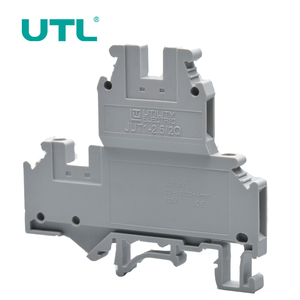 UKK5-PVスクリュータイプDinレール端子ブロック二重レバー配線コネクタ分配ブロックをDinレールシステムに交換 - Product Image 3