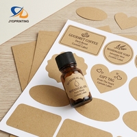 Autocollants personnalisés, logo personnalisé, impression vinyle, étiquettes promotionnelles pour emballage, étiquettes imperméables pour flacon de parfum