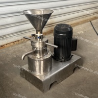 Vbjx Amandelboter Industriële Colloïde Molen Jm Pinda Sesamslijpmachine Complete Plc Controller Tahin Productielijn