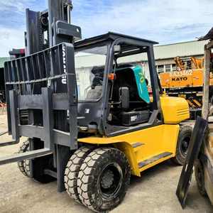 Best Selling 7ton Komatsu diese <b>Forklift</b> FD70-8 high quality Original komatsu <b>forklifts</b> in Japan triplex mast diesel <b>forklift</b> - Product Image 2