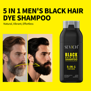 Nuovo Arrivo: Shampoo Colorante per <span class=keywords><strong>Capelli</strong></span> Neri 5 in 1, Trattamento Istantaneo da <span class=keywords><strong>Capelli</strong></span> <span class=keywords><strong>Bianchi</strong></span> a Neri per Uomo - Product Image 5