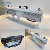 Machine à fumée LED RVB haute puissance de qualité supérieure 1500W avec contrôleur portable et valise - Carburant à base d'eau pour scène/mariage/décorateur de scène
