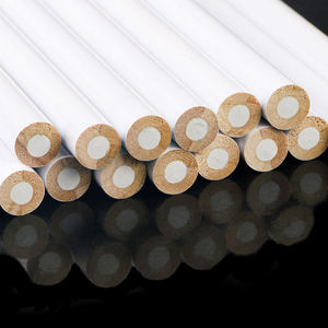 Set 10 Pensil Kuku Putih dengan <span class=keywords><strong>Rhinestone</strong></span>, Alat Dotting Kristal untuk Dekorasi Manikur, Pena Lilin Salon DIY dengan Gagang Kayu - Product Image 6