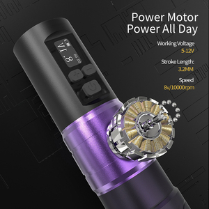 Máquina de <span class=keywords><strong>Tatuaje</strong></span> <span class=keywords><strong>NINJA</strong></span> al por Mayor, Tipo Pluma, Recargable, con Trazo de 3.2mm, Permanente, con Logotipo Personalizado - Product Image 4