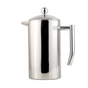 HIGHWIN定制双壁咖啡压榨机不倒翁制作茶法国咖啡压榨机