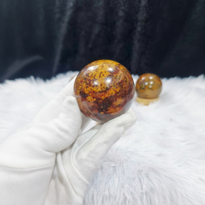 Red Pietersite <b>Crystal</b> <b>Ball</b> 50-55mm Meditation Display Sphere Quartz Gemstone Decorative Stone for Room Decor Healing Quartz - Product Image 1