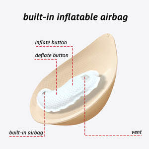 Almohadillas autoadhesivas de silicona para sujetador, inserciones de realce invisibles sin espalda, reutilizables, impermeables, potenciador de senos para <span class=keywords><strong>Bikini</strong></span> de mujer - Product Image 3