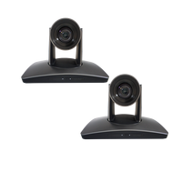 Kamera Video konferensi Desktop, sistem konferensi Video semua dalam satu sistem kualitas tinggi Full HD 20X OPT Zoom