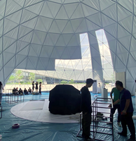 Tente Igloo en PVC Transparent imperméable, dôme, Transparent, géometrique, maison, prix d'usine