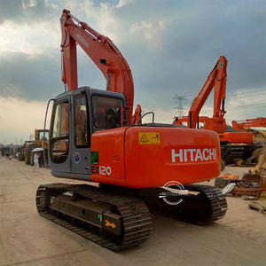 Excavatrice Hitachi EX120-5 d'occasion, bien entretenue, hydraulique, ex200 ex120 ex100, machine de construction prête à l'emploi - Product Image 1