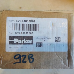 วาล์วไฮดรอลิกแบบตลับ Parker SVLA1006P07 แบบสองทาง สำหรับระบายแรงดัน ทิศทางเดียว - Product Image 2