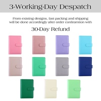 Organiseur de budget Hongbo multi-couleurs A6 avec enveloppes pour l'argent, pour organiser l'argent liquide et les factures