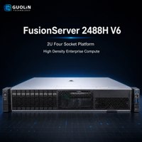 Serveur en rack FusionServer 2488H V6 haute performance à quatre sockets pour l'analyse IA et les charges de travail informatiques intensives
